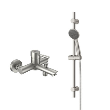 Смеситель для ванны и душа с душевым комплектом