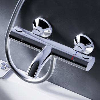 Смеситель для ванны и душа с термостатом