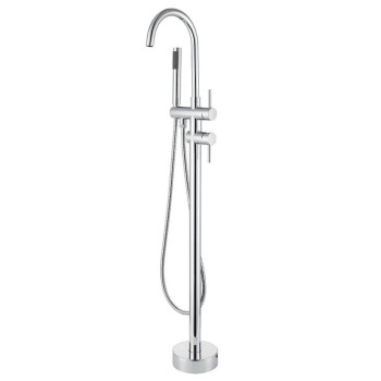 Смеситель для ванны напольный Olive s BALEAR 13624BL, хром