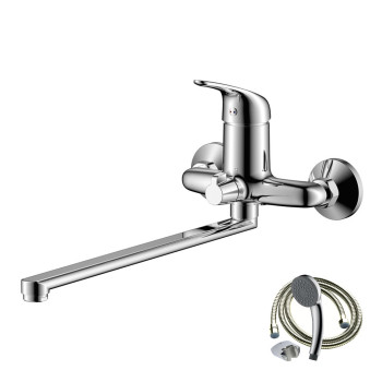 Смеситель для ванны Olive s LEON 04221LN, хром