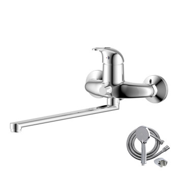 Смеситель для ванны Olive s LERIDA 08221LR, хром