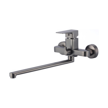 Смеситель для ванны Olive s NAVARRA 25221NRGM, оружейная сталь