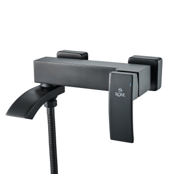 Смеситель для ванны Rose R1552H, черный