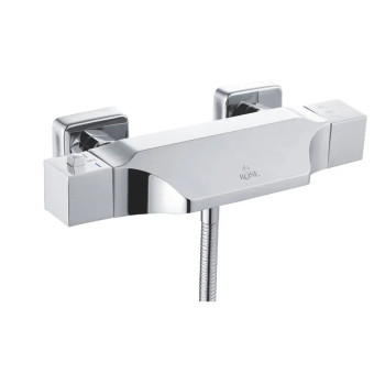 Смеситель для ванны с термостатом Rose R3702, хром