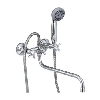 Смеситель для ванны Славен СЛ-ДВ-И31, хром