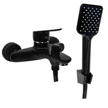 Смеситель для ванны Славен СЛ-ОД-Г3Ч, черный