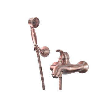 Смеситель для ванны Webert Aurora AU850101060(153), медь