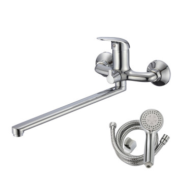 Смеситель для ванны WesnaArt LUCH LUC15-320, хром