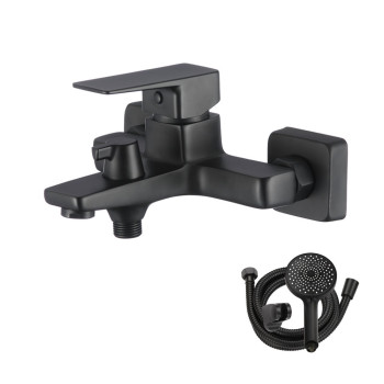 Смеситель для ванны WesnaArt NARCIS NAR06-310BL-25201, черный