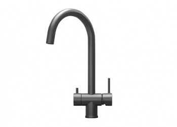 Смеситель Granula KS-7104 графит матовый