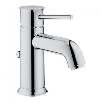Смеситель GROHE BauClassic (арт.23161000) для умывальника, слив.гар.,карт 28 мм