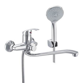 Смеситель КС ДЕНТ (201246) для ванны, d40 плоск. излив 300мм