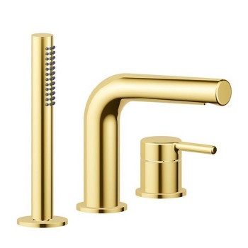 Смеситель на борт ванны EXCELLENT Pi AREX.1234GL (золото)