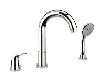 Смеситель на борт ванны Fiore MAX 32CR1455, хром