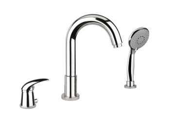 Смеситель на борт ванны Fiore NEXUS 43CR1455, хром