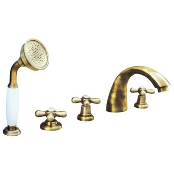 Смеситель на борт ванны Rav Slezak Morava MK169.5PSM