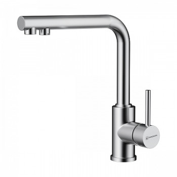 Смеситель Omoikiri Nakagawa 2 Plus-BN латунь/нержавеющая сталь