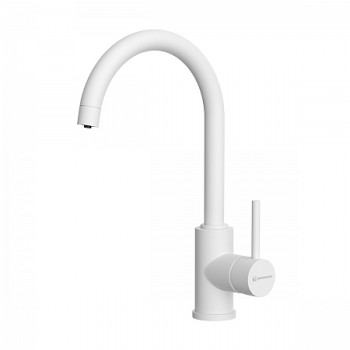 Смеситель Omoikiri Shinagawa 2 Plus-WH латунь/белый