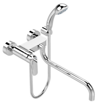 Смеситель VIDIMA BALANCE (арт.BA268AA) для ванны, дл.S излив 320 мм.