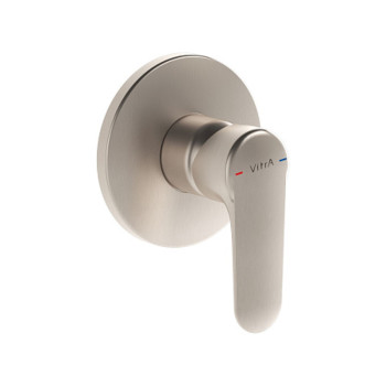 Смеситель Vitra Root Round A4272834EXP для душа встраиваемый, брашированный никель