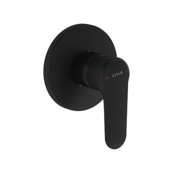 Смеситель Vitra Root Round A4272836EXP для душа встраиваемый, черный матовый