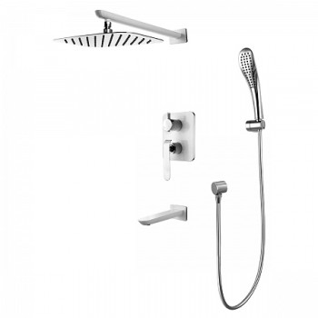 Смеситель встраиваемый Lemark Melange LM4922CW для ванны