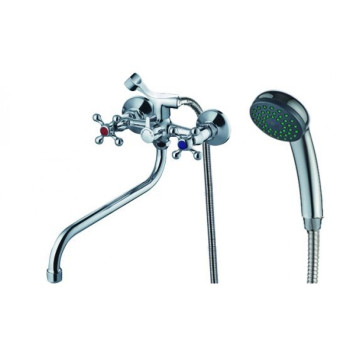 Смеситель ZOLLEN BAMBERG (арт. BA62620241) для ванны нижний излив с аксес. 300мм