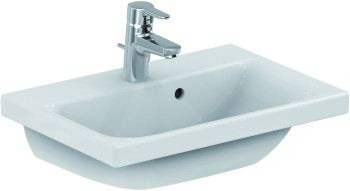 Снят_IS E136401 Connect Space Раковина 550х380 мм, с отв. под смеситель, с отв. перелива