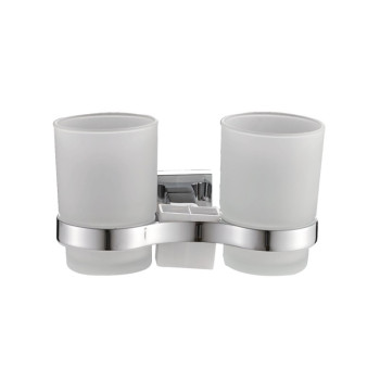 Стакан для ванной комнаты двойной Haiba HB8608, хром