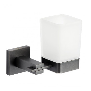 Стакан для ванной комнаты Savol S-06558Q, графит