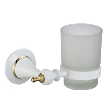 Стакан для ванной комнаты Savol S-06958W, белый
