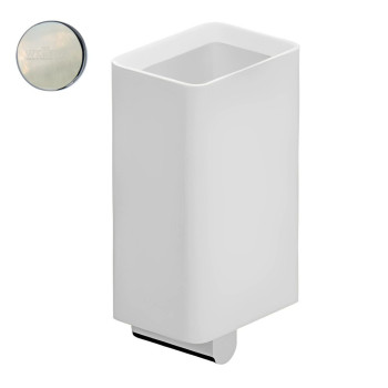 Стакан для ванной Webert Living LV500301345, никель