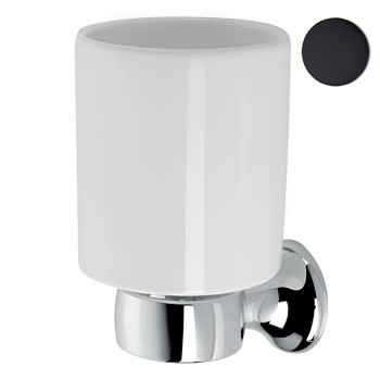 Стакан для ванной Webert Opera OA500301560, черный