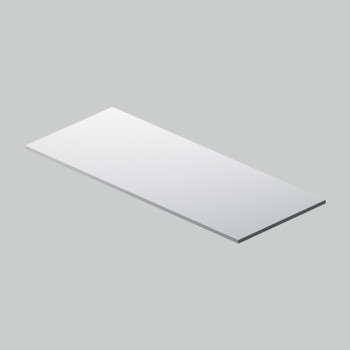 Столешница 120 см, белый глянец