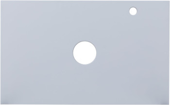 Столешница для раковины Aquanet Арт 75 белый матовый