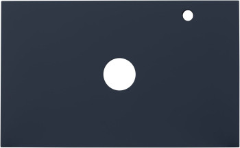 Столешница для раковины Aquanet Арт 75 маренго