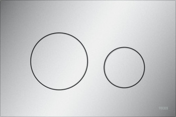 Tece 9240922 TECEloop 2.0 Панель смыва, 2 режима, пластик, хром матовый