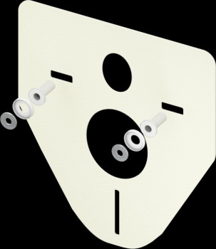 TECE Прокладка звукоизоляционная для подвесного унитаза и биде 9200010