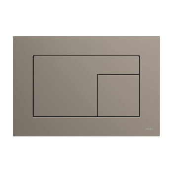 TECEvelvet Панель смыва для унитаза, поверхность FENIX, Castoro Ottawa Бежево-коричневая, покрытие