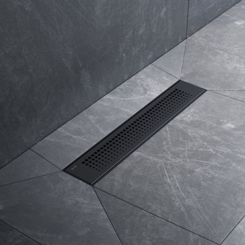 Трап для душа линейный, универсальный затвор Cut Gradient, 40 см