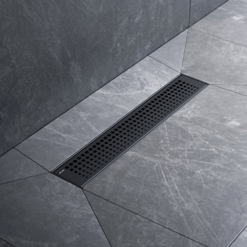 Трап для душа линейный, универсальный затвор Cut Gradient, 40 см