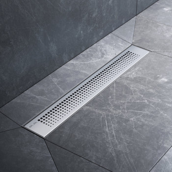 Трап для душа линейный, универсальный затвор Cut Gradient, 50 см
