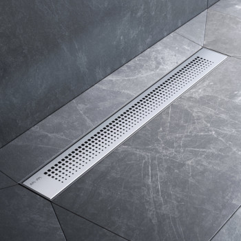 Трап для душа линейный, универсальный затвор Cut Gradient, 60 см