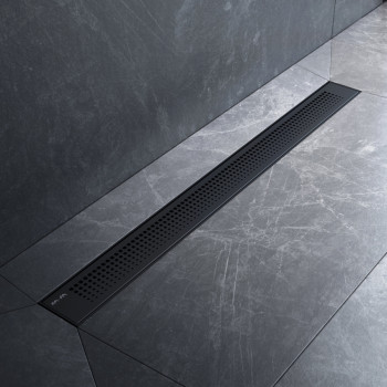 Трап для душа линейный, универсальный затвор Cut Gradient, 80 см