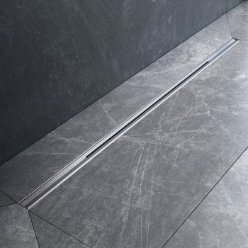 Трап для душа линейный, универсальный затвор Slim line, 100 см