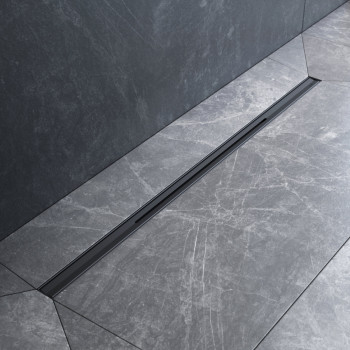 Трап для душа линейный, универсальный затвор Slim line, 80 см