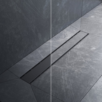 Трап для душа линейный, универсальный затвор Tile, 60 см