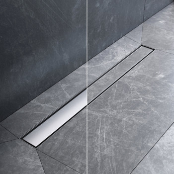 Трап для душа линейный, универсальный затвор Tile, 70 см