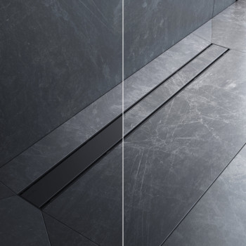 Трап для душа линейный, универсальный затвор Tile, 90 см