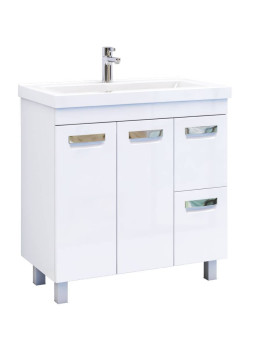 Тумба под раковину напольная VIGO Plaza tn.PLA.MIR.80.2D.2Y, 80 см